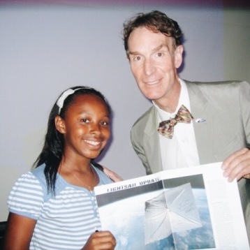 Victoria with Bill Nye